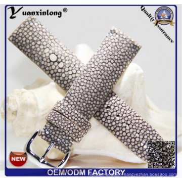 Yxl-756 Haute qualité Véritable Stingray Skin Leather Watch Strap